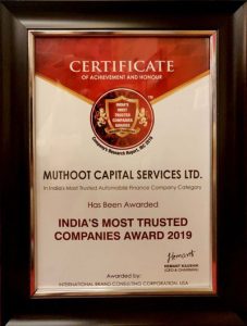 Most Trusted Companies Award