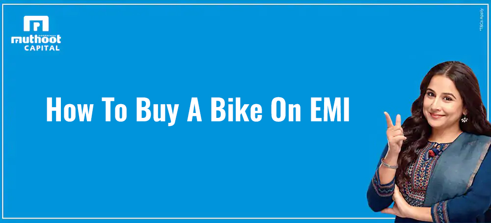 How to buy a bike on EMI