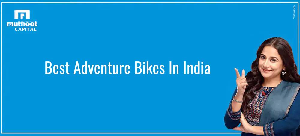 Best Adventure Bikes in India