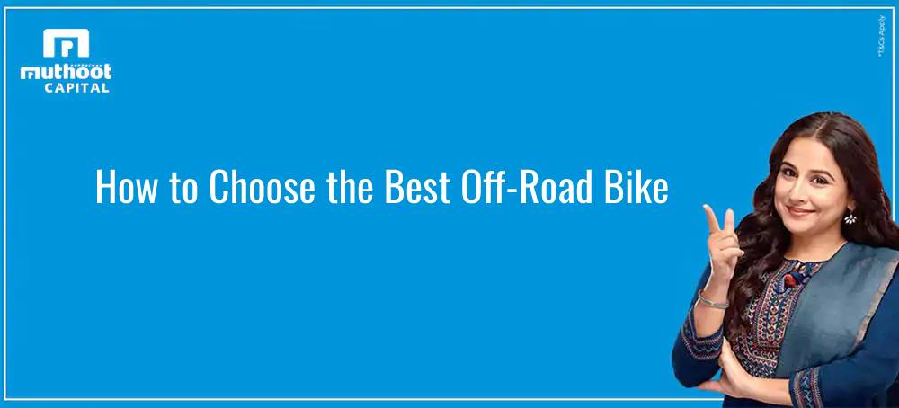 how to choose the best off road bike