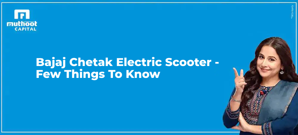 Bajaj Chetak Electric Scooter Few Things To Know