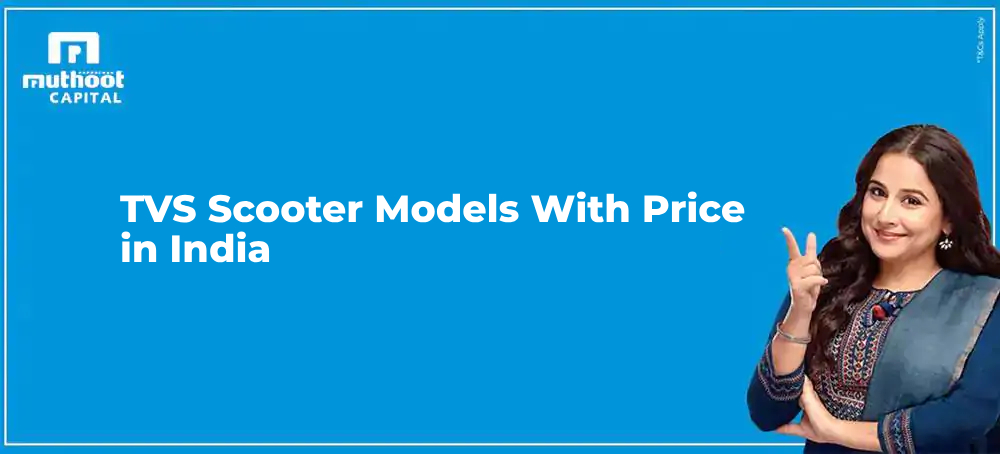 TVS Scooter Models With Price in India