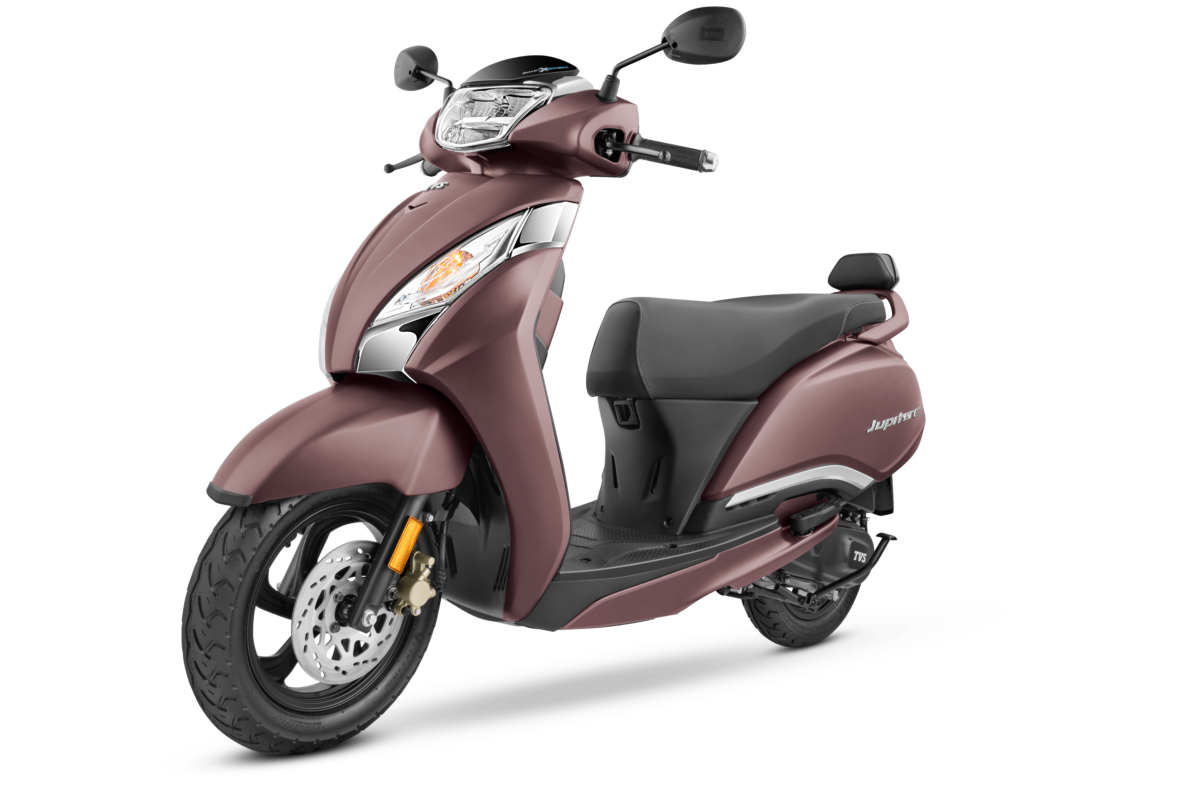 TVS JUPITER 125 SMARTXONNECT Best Scooter For Women