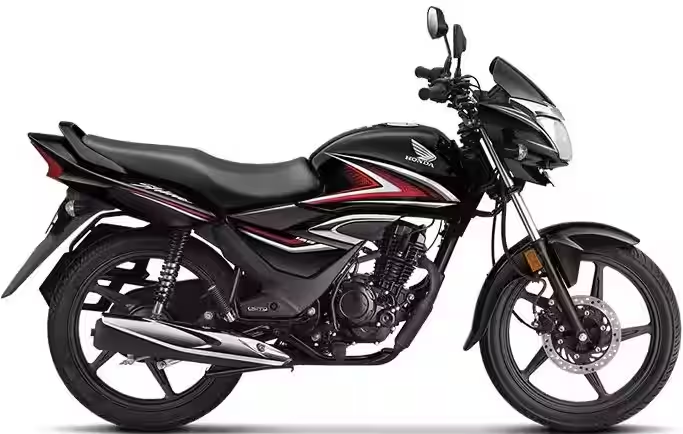 Honda Shine Colours & Images (Black) | Muthoot Capital