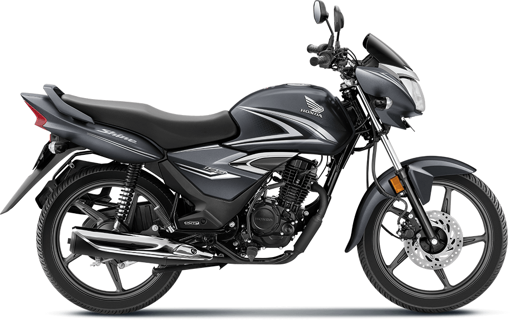 Honda Shine Colours & Images (Matte Axis Grey) | Muthoot Capital