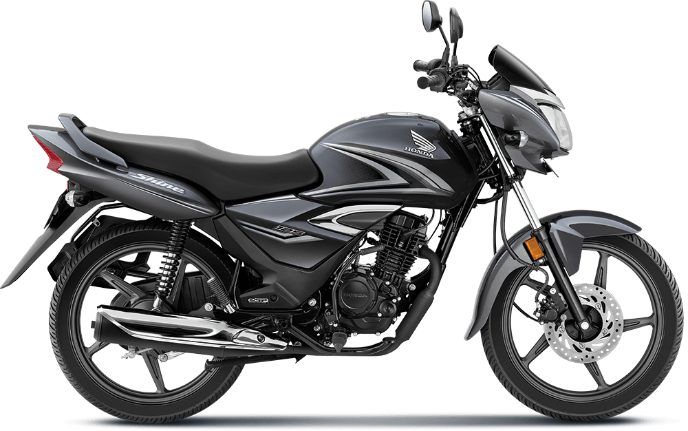 Honda Shine Colours & Images (Genny Grey Metallic) | Muthoot Capital