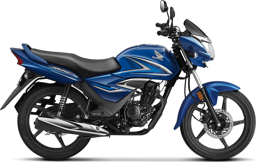 Honda Shine Colours & Images (Decent Blue Metallic) | Muthoot Capital