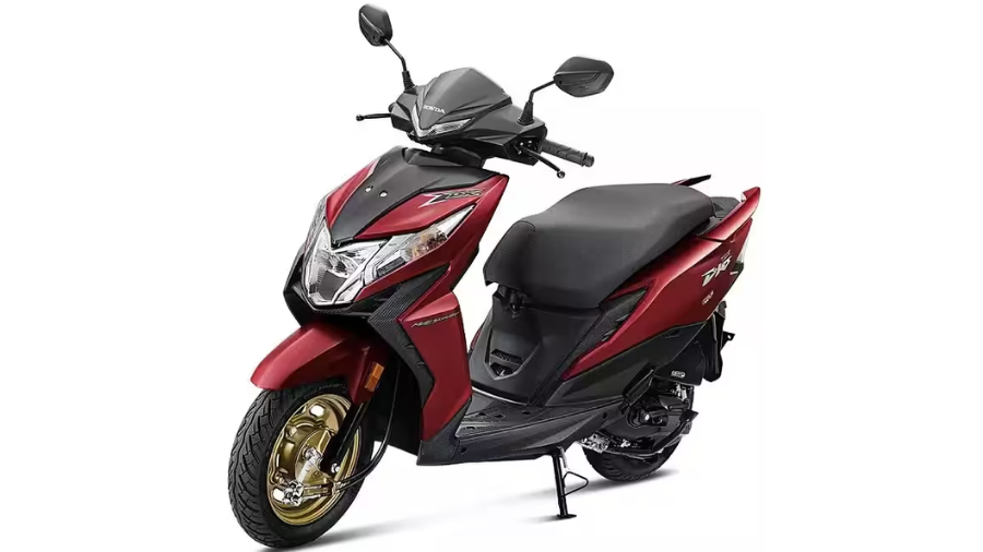 Honda Dio 125 in Matte Sangria Red Metallic Colour | Muthoot Capital