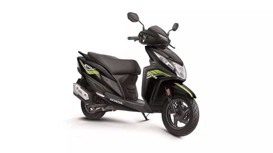 Honda Dio 125 in Pearl Night Star Black Colour | Muthoot Capital
