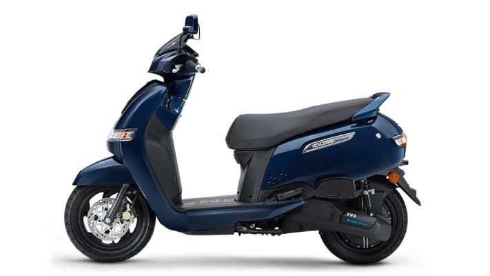 TVS iQube Electric in Starlight Blue | Muthoot Capital